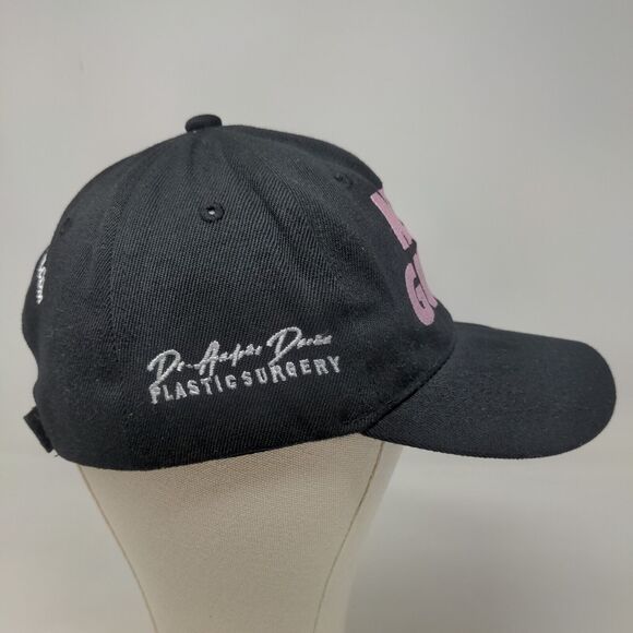 Dr. Andres Duran Plastic Surgery Women's Strapback Hat Black OSFA Embroidered - Picture 4 of 8